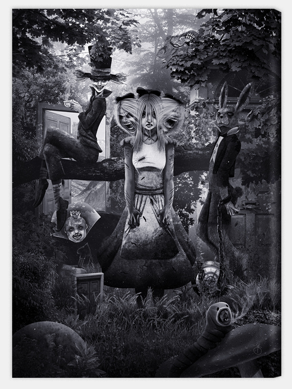 Creepy Alice (toile)