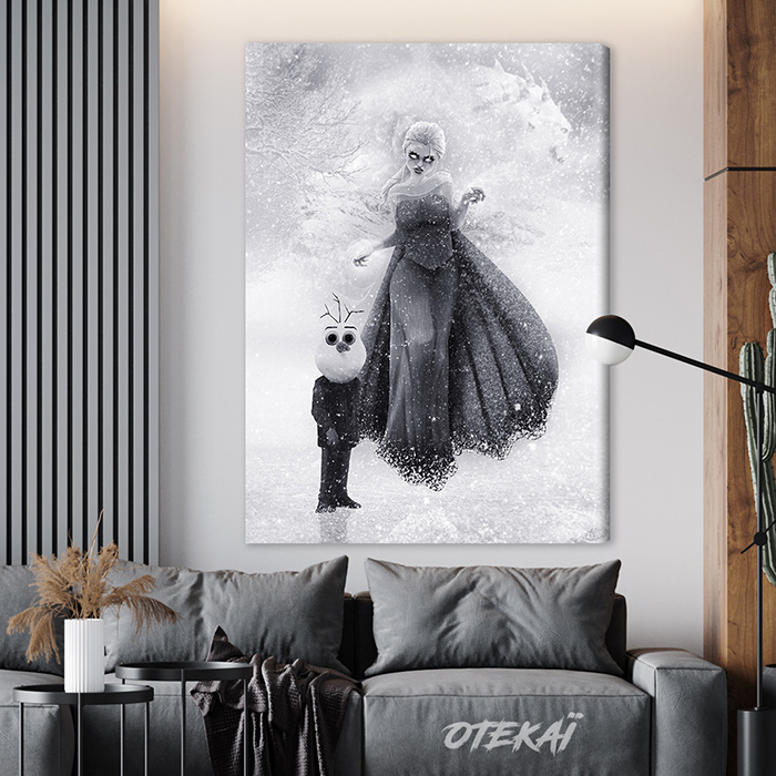 Creepy Elsa (Toile) – Image 3