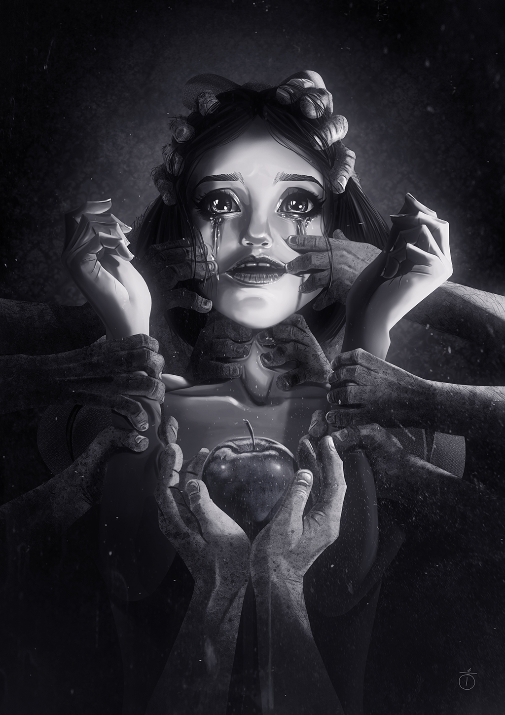 Creepy Blanche-Neige (Toile) – Image 2