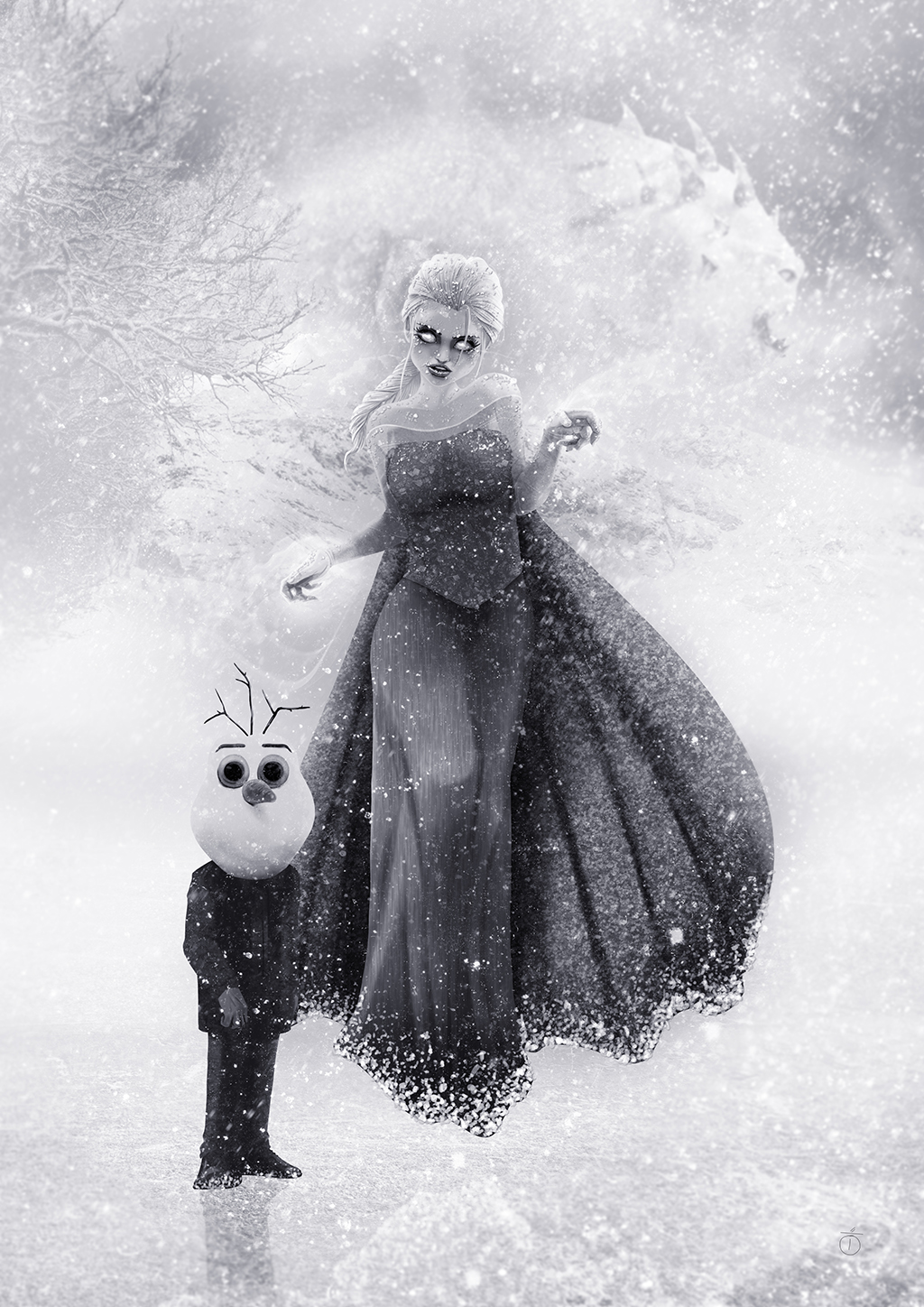 Creepy Elsa (Poster) – Image 2