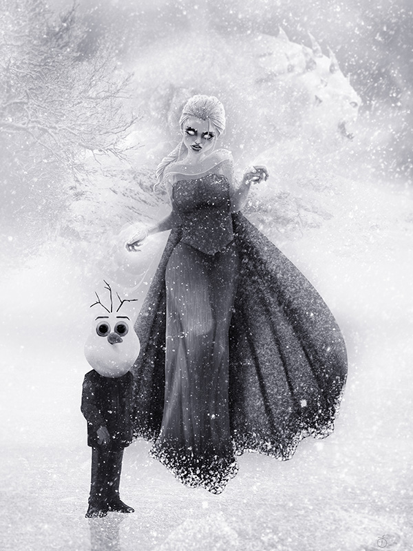 Creepy Elsa (Poster)