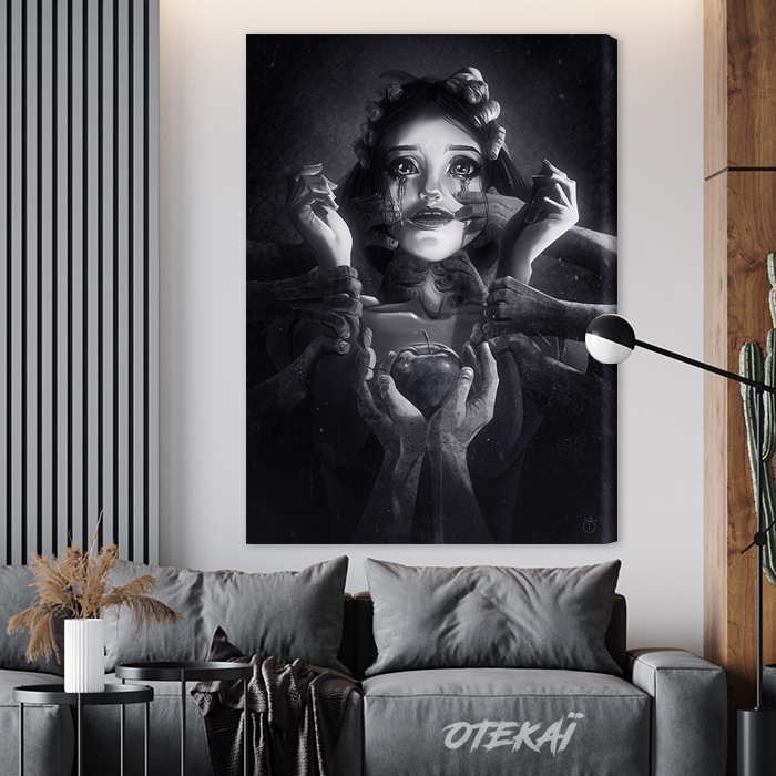 Creepy Blanche-Neige (Toile) – Image 3
