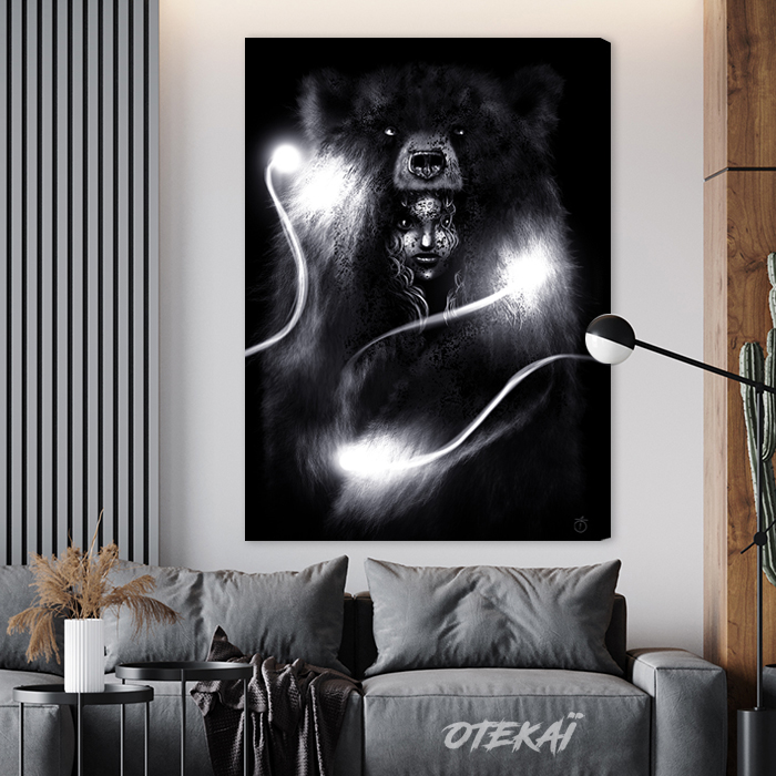 Creepy Brave (Toile) – Image 3