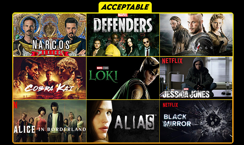 Mon classement series tv 06