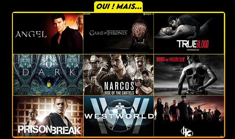 Mon classement series tv 08 Mon classement séries TV