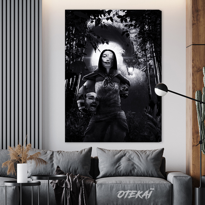 Creepy Mulan (Toile) – Image 3